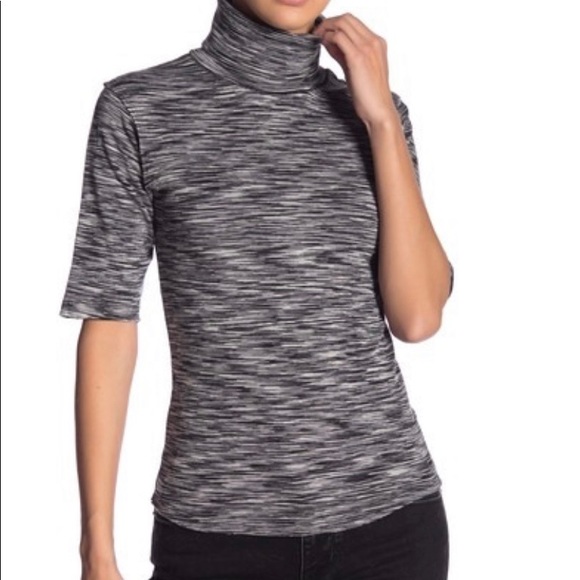 Free People Sweaters - NEW Free People Grey Space Dyed Turtleneck XS